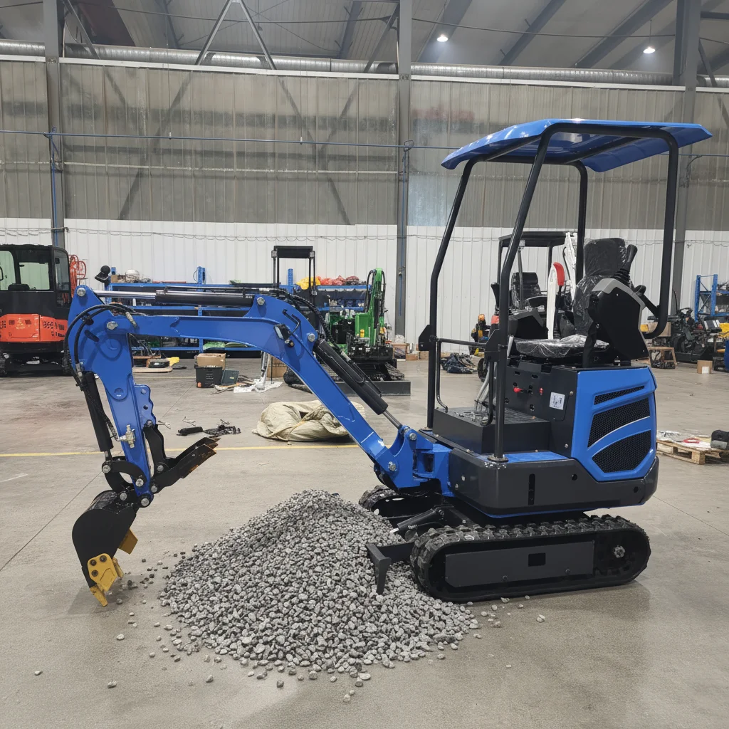 

Customize Portable Mini Excavator Hydraulic Small Digger Home Garden Agricultural Use