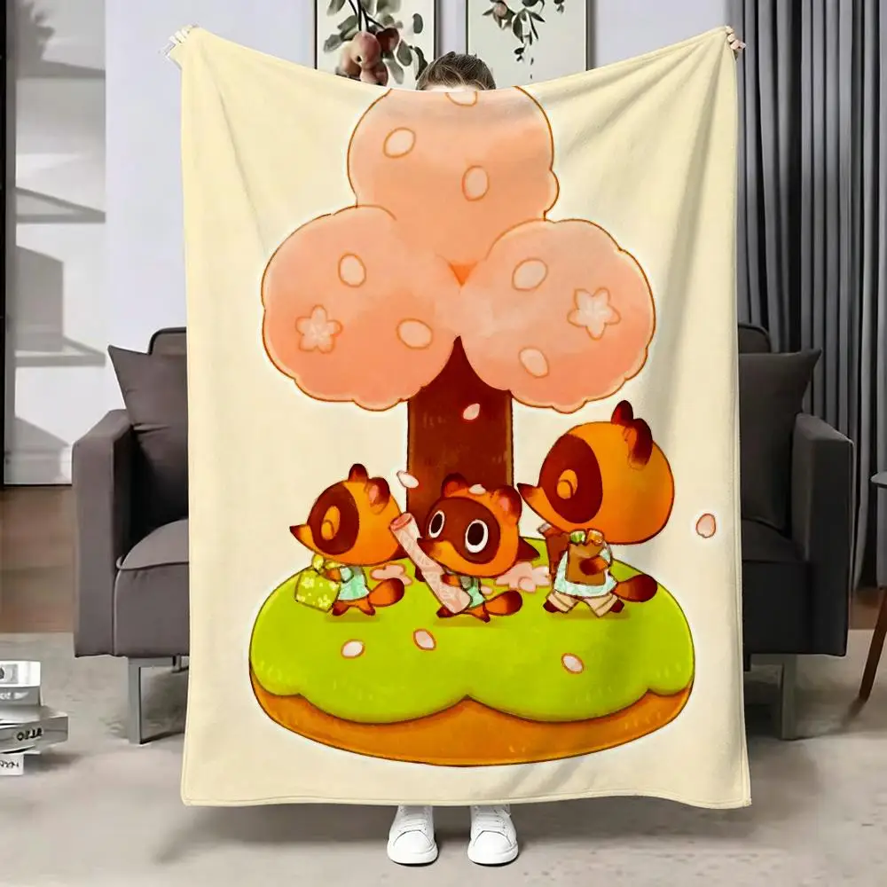 Manta de Franela Suave y Cálida C-Crossing New Horizons, Manta Multiusos para Cama, Sofá, Oficina, Manta para Siesta con Aire Acondicionado