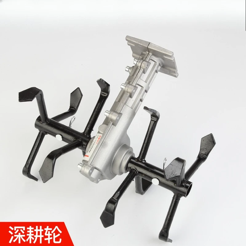 Lawn Mower Accessories Straight Knife Weeding Wheel Loosening  Trenching Deep Tilling  Universal Brush Cutter Micro Tiller