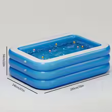 Inflatable Swimming Pool for Yard, Lawn Garden, Large Foldable  Summer Water Play Pool , MultiFunctional Outdoor Portable Pool - AliExpress 