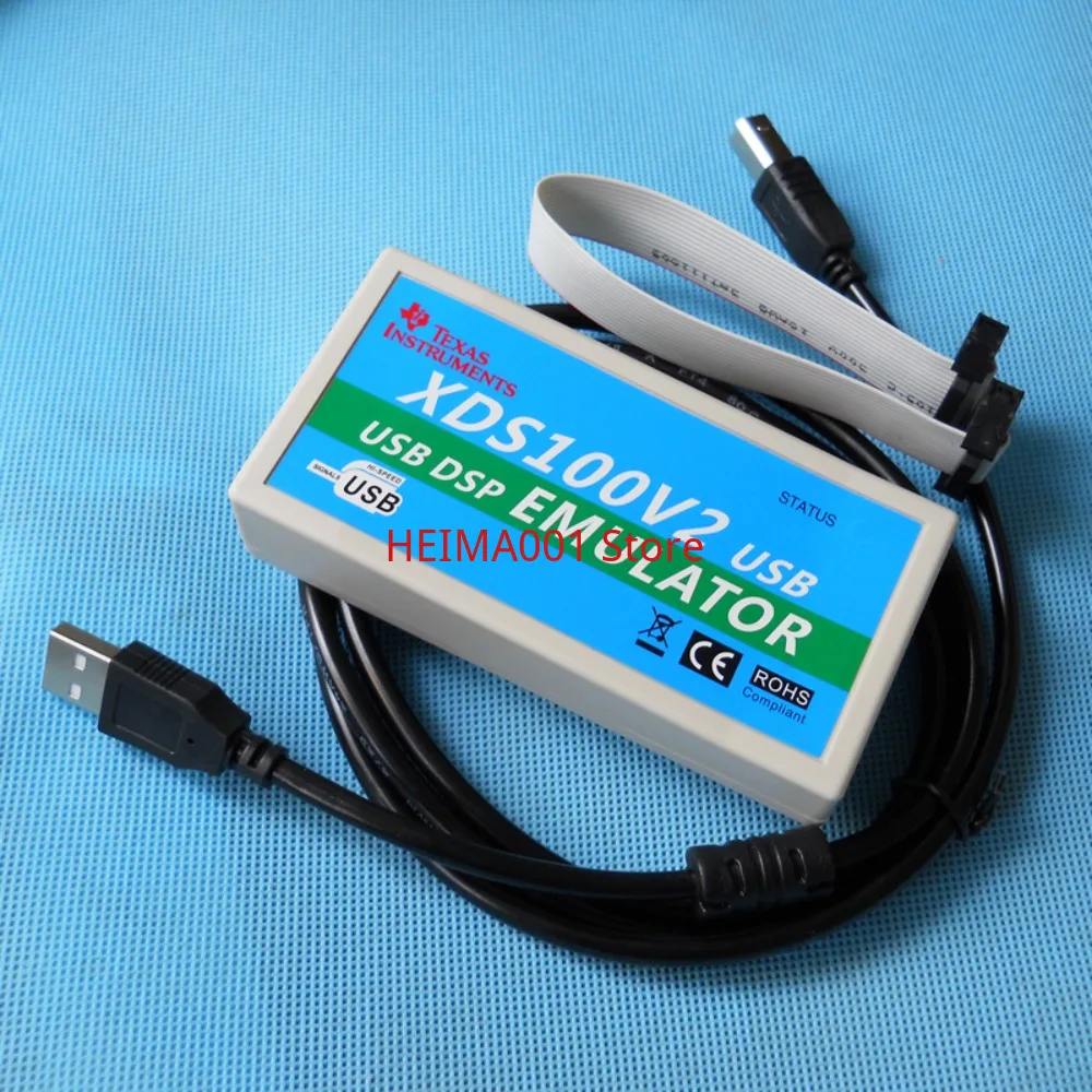 

XDS100V2 USB2.0 DSPSimulator Support TI DSP/ARM Core CCS4 CCS5 64bit