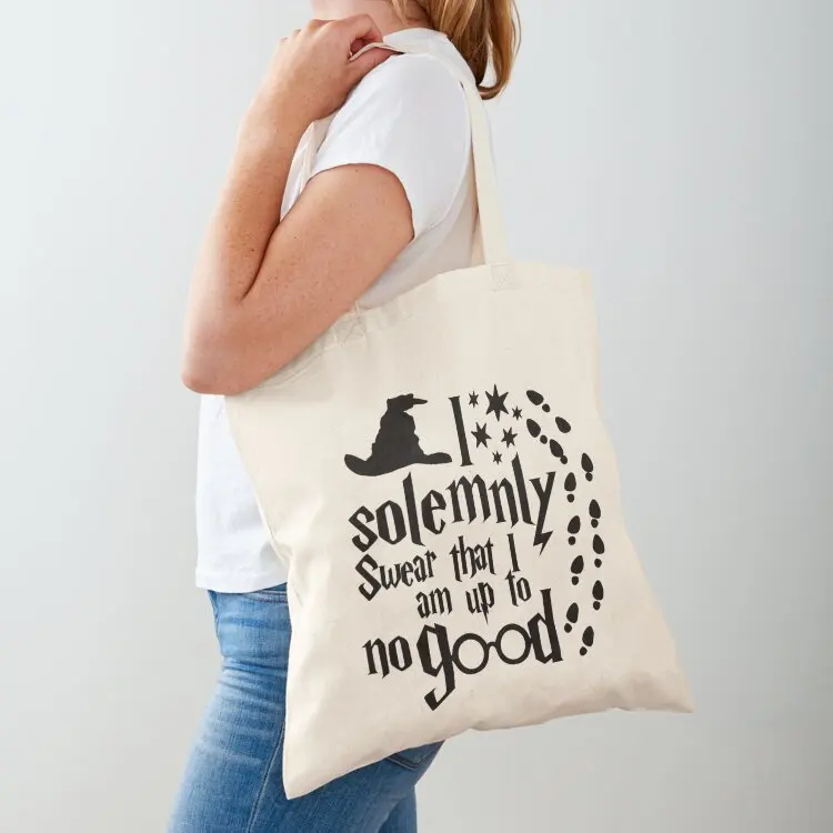I am up to no G O O D Tote Bag Lady bags personalized tote eco pack Portable shopping bag