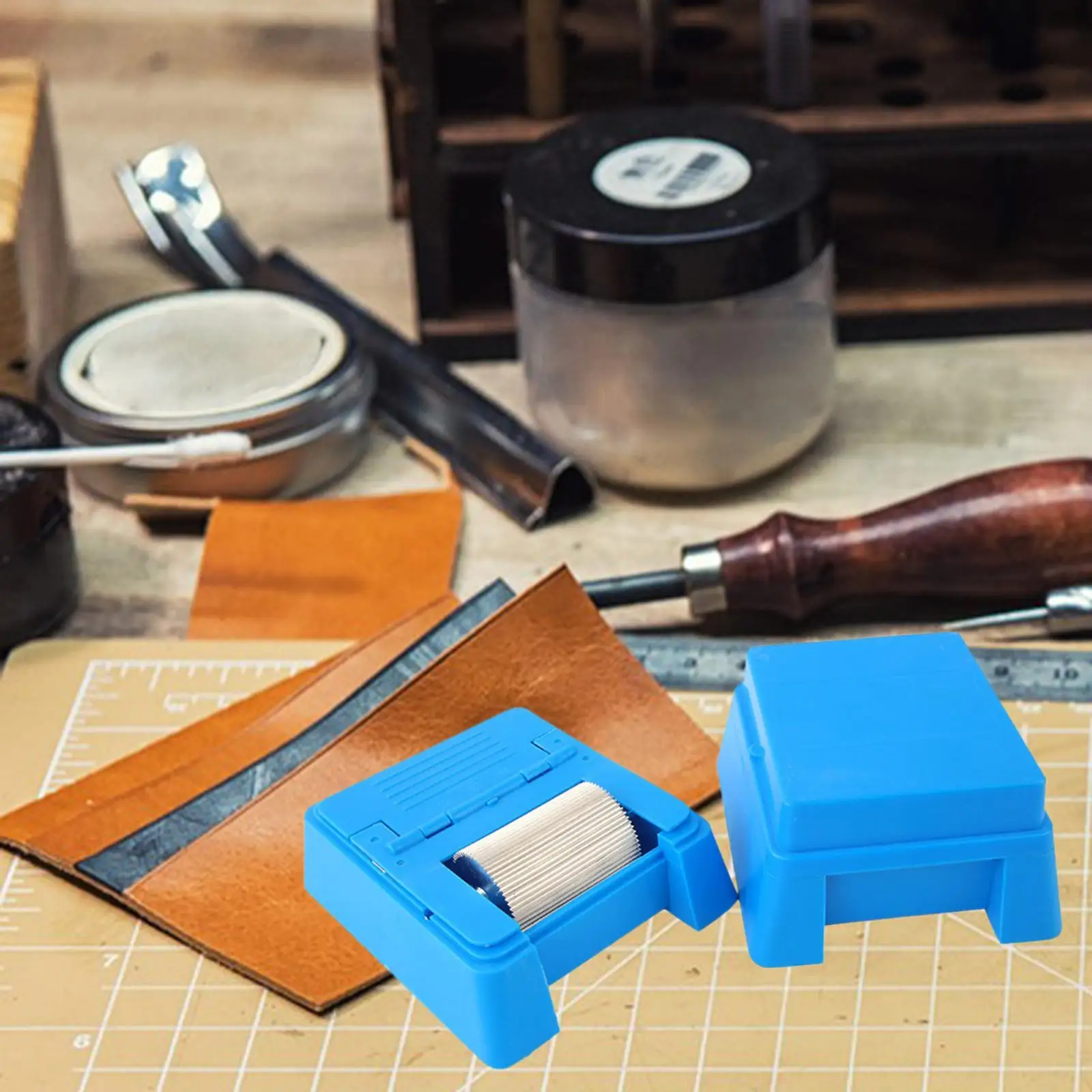 

Высококачественный валик для покраски кожи с масляным наконечником для набора для ремонта кожи, акриловых шаблонов и аксессуаров для рукоделия