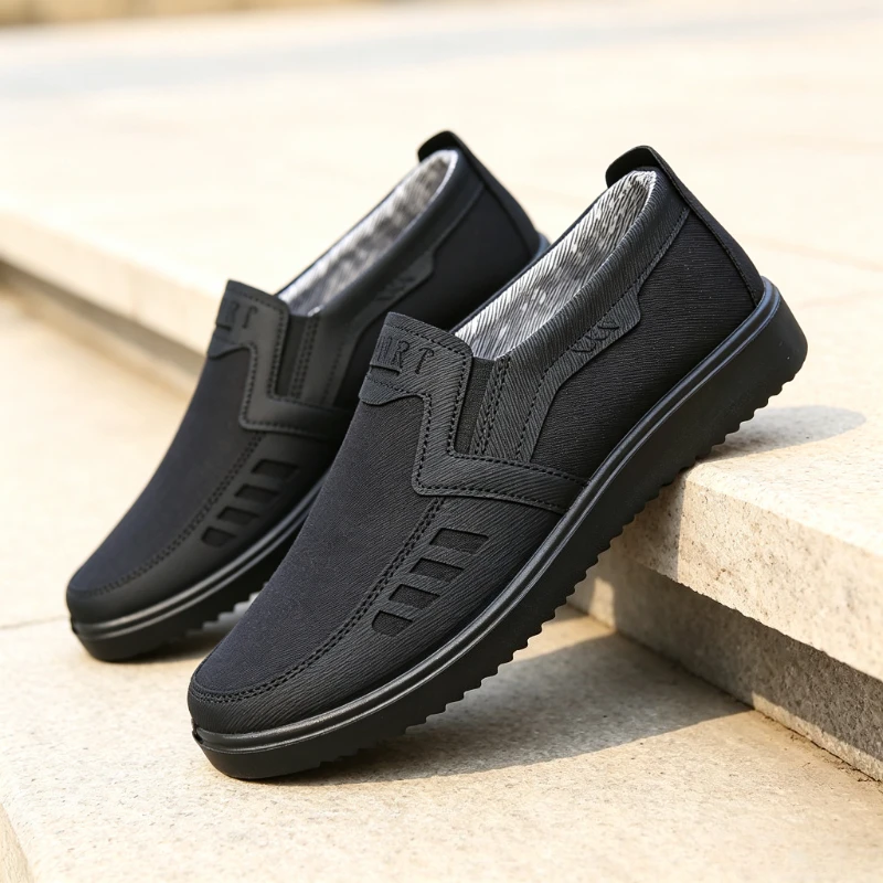 Men Slip‑On Canvas Loafers Bre - огляд і ціна Loafer Slip On Men