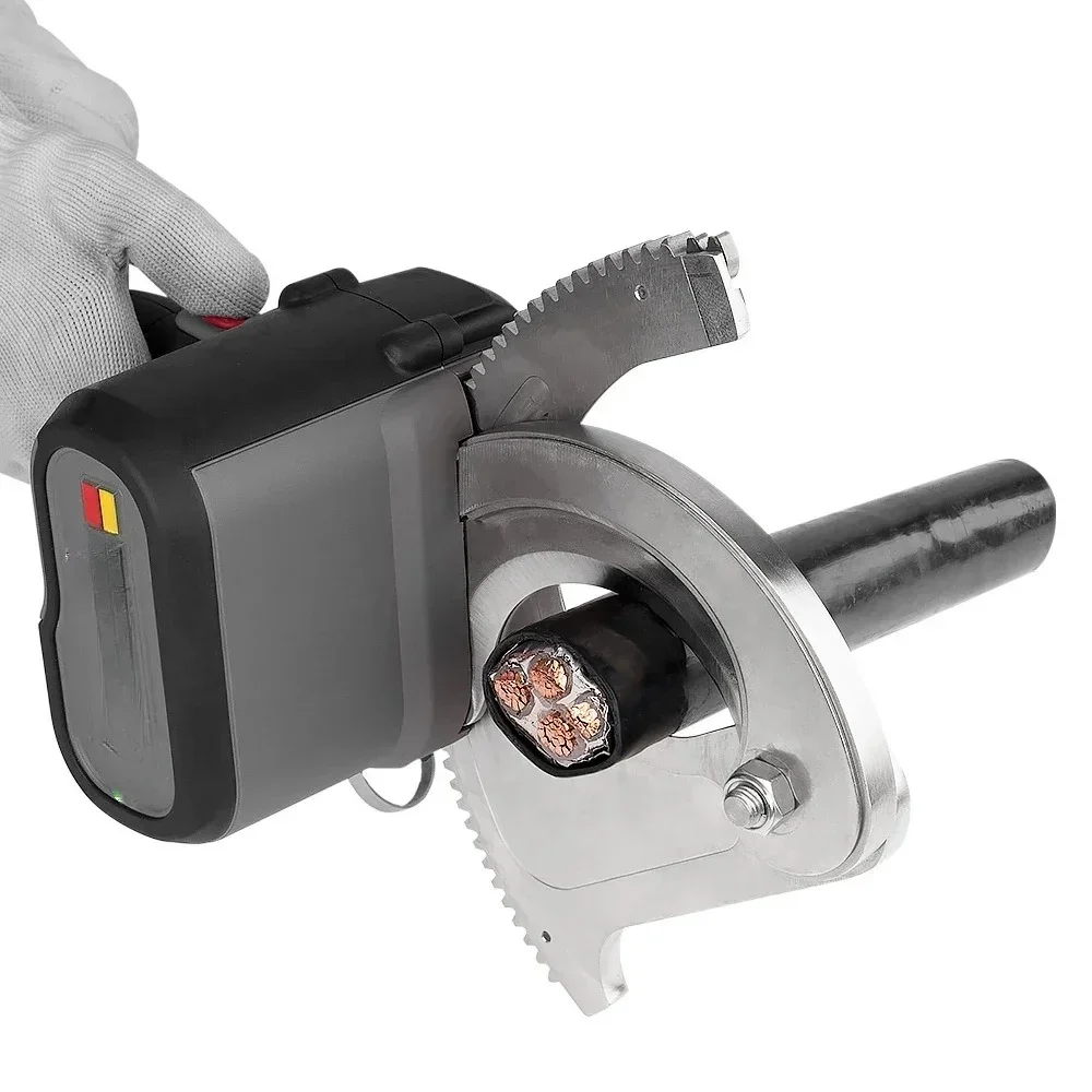 

EMS-50 EC-50M Battery Powered Electric Ratchet Cable Cutter For Armored Cable ACSR Battery Cordless Ratchet Cable Crimping tool