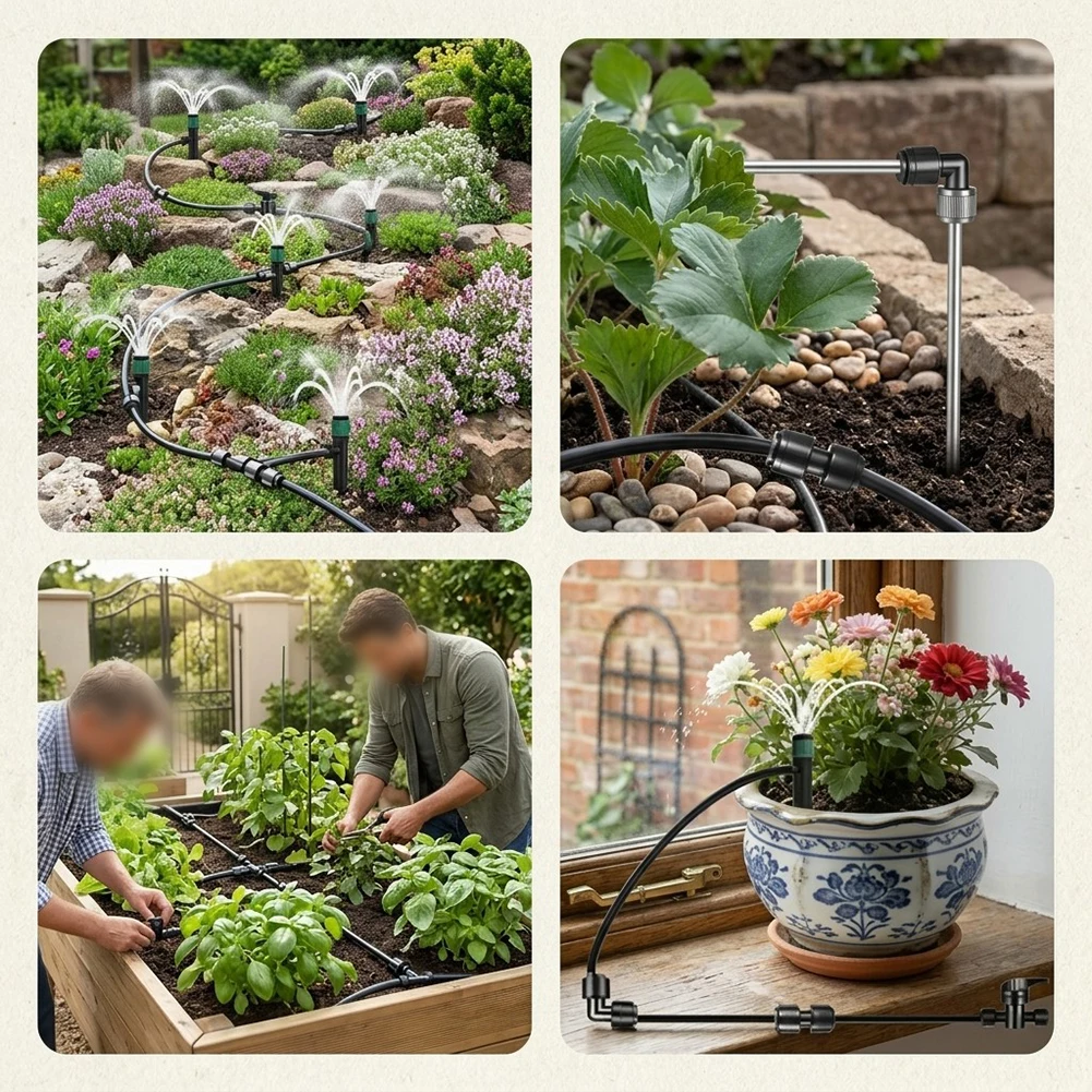 Damla Sulama 47 Parçalı Seti, - Drip Irrigation Kit incelemesi ve fiyatı
