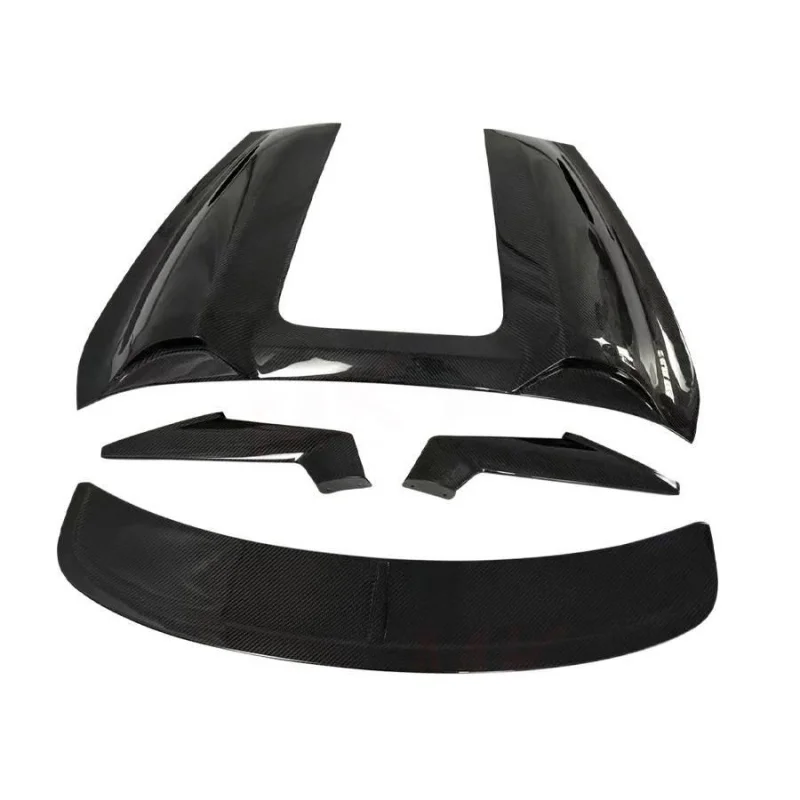 

Suitable for Porsche 718 982 981 987 Boxster Carbon Fiber Hump Style Large Rear Wing Spoiler