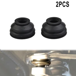 2Pcs Universal Car Suspension Steering Ball Joint Rubber Dust Boot Cover Track Tie Turn Rods Ends Cap Kit