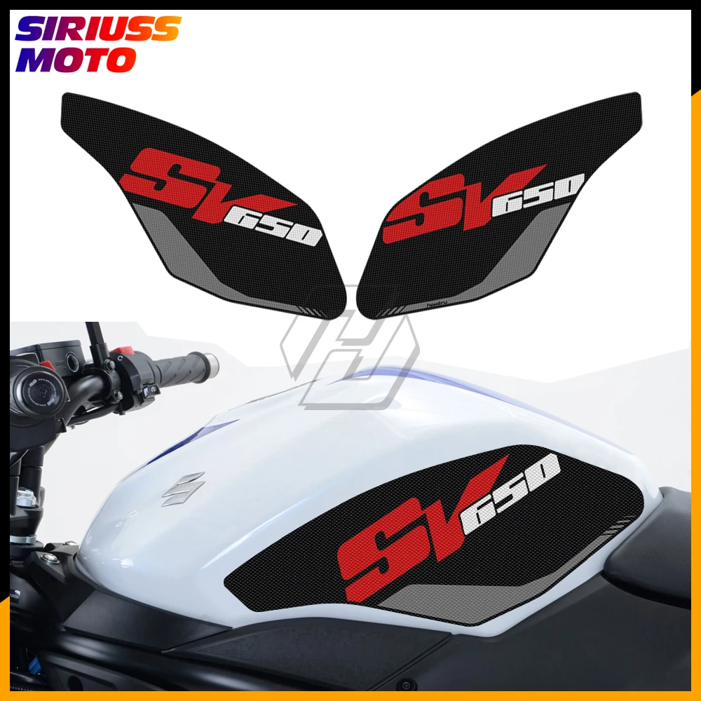 

Motorcycle Side Tank Pad Protection Knee Grip Anti-slip for SUZUKI SV650 SV 650 ABS 2017-2022