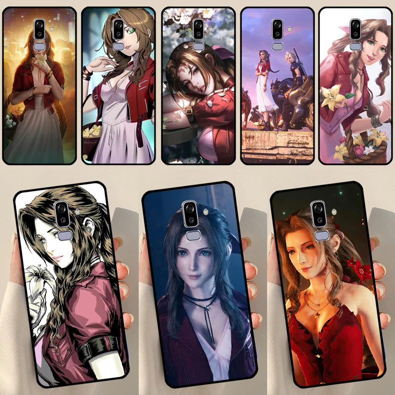 Aerith Gainsborough Final Fantasy Case For Samsung Galaxy J3 J5 J7 2017 A3 A5 J1 2016 J4 J6 Plus A6 A7 A8 A9 J8 2018 Coque