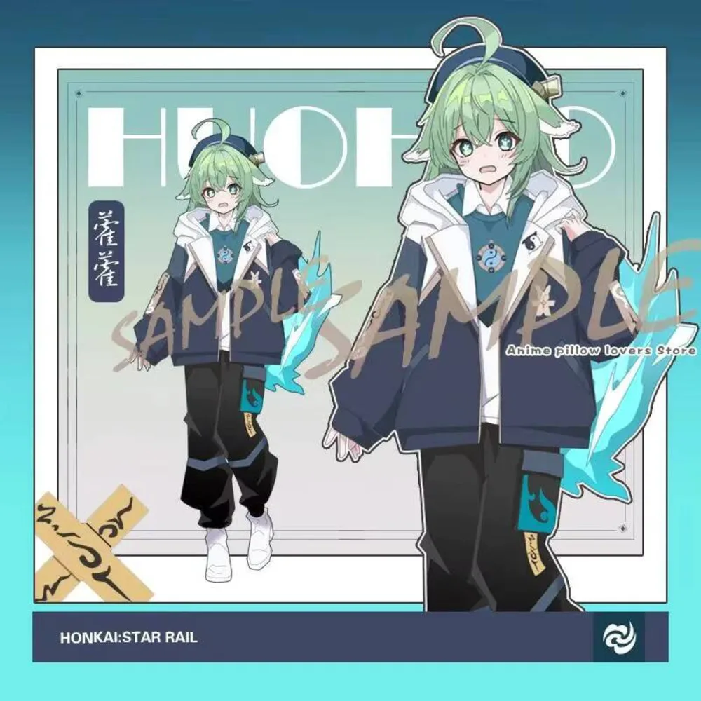 

Game Honkai: Star Rail Huohuo Cosplay Fashion Haruku Coat Hoodies Unisex Sweatshirt Springs Autumn Pants Streetwear