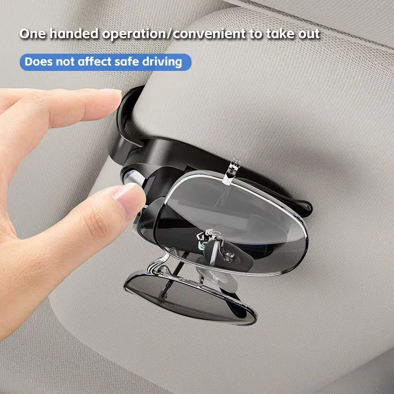 Car Sun Visor Sunglasses Clip Glasses Holder For Changan CS75 PLUS CS55 PLUS UNI‑S Eado Plus CS35 PLUS Alsvin PLUS UNI‑V UNI‑T