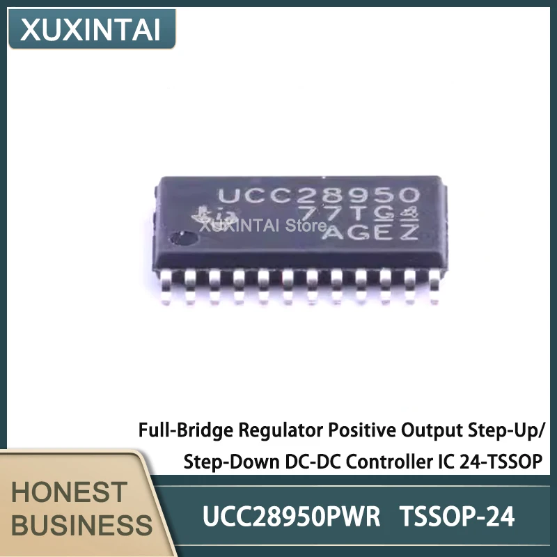 5Pcs/Lot New Original UCC28950PWR UCC28950  Full-Bridge Regulator Positive Output Step-Up/Step-Down DC-DC Controller IC 24-TSSOP