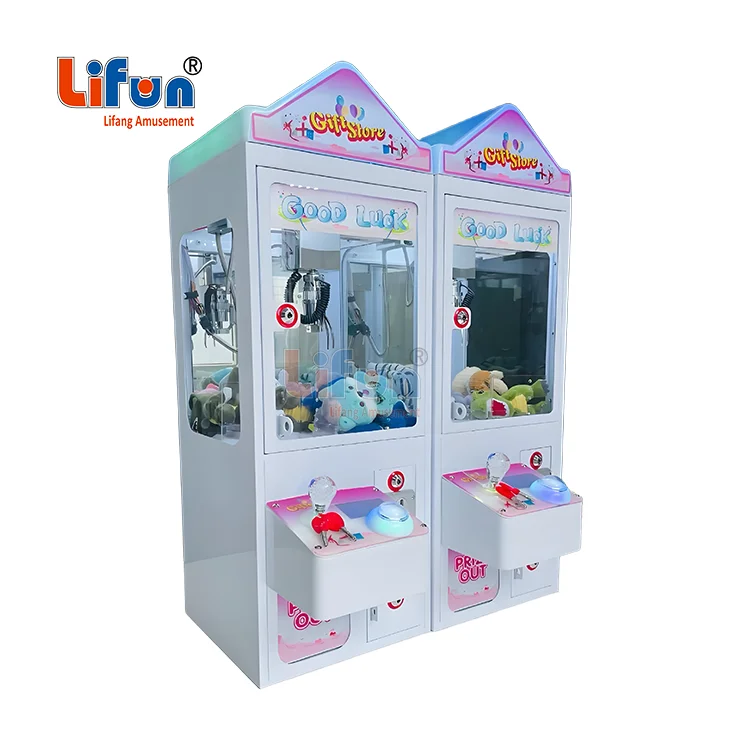 J02 ماكينة ألعاب الأركيد الصغيرة على سطح الطاولة رافعة مخلب صغيرة لدمى الحلوى للأحداث والترفيه مصنوعة من حديد متين #2