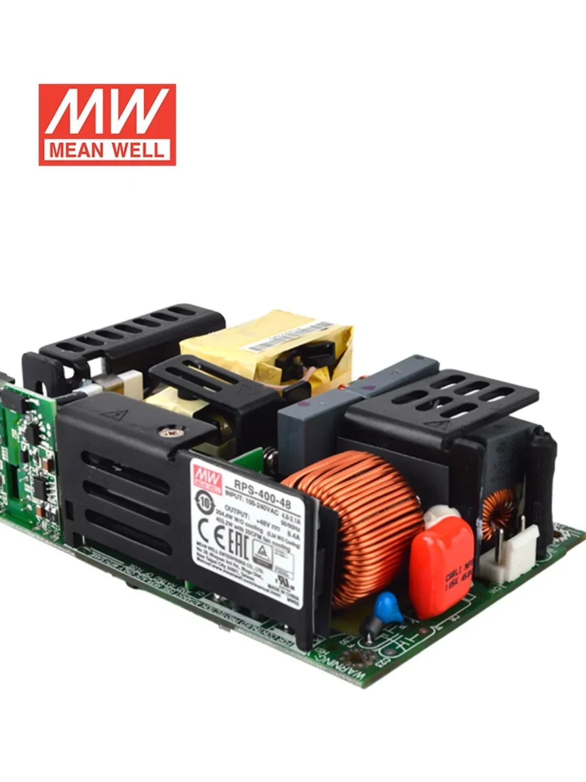2025 Mingwei Power Supply RPS-400-12/15/18/24/27/36/48V Medical 400W Bare Board Low Altitude Consumption