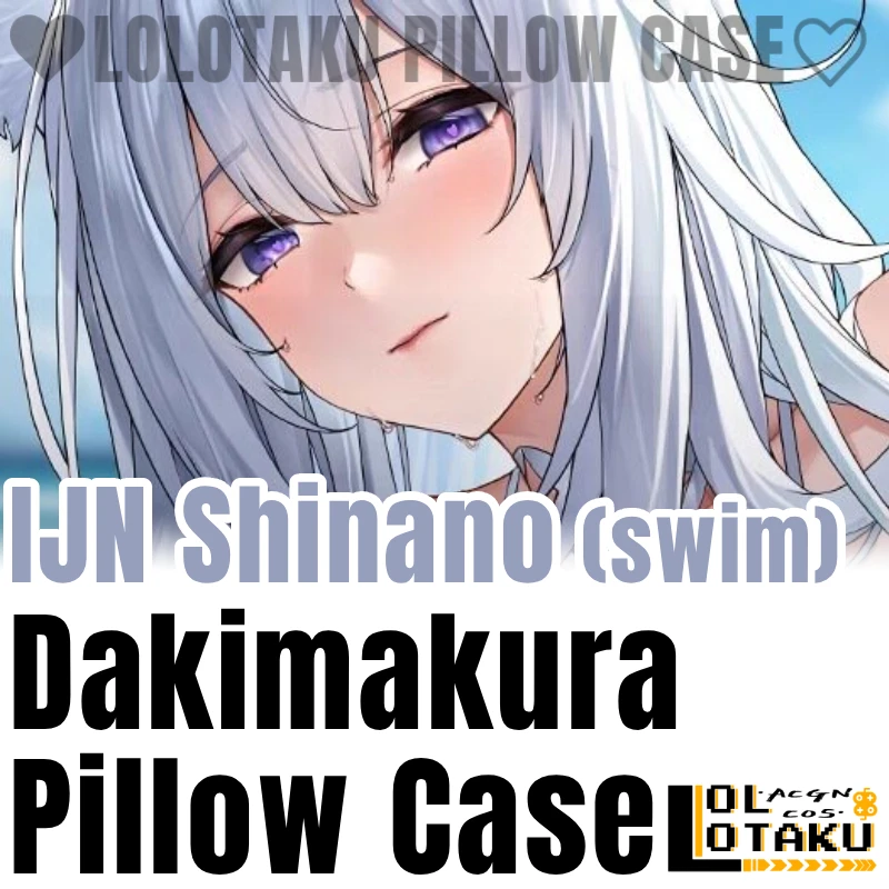 IJN Shinano Swim Dakimakura Azur Lane Hugging Pillow Case Otaku Full Body Pillow Cover Cushion Case Home Bedding Gift Decor QYZY