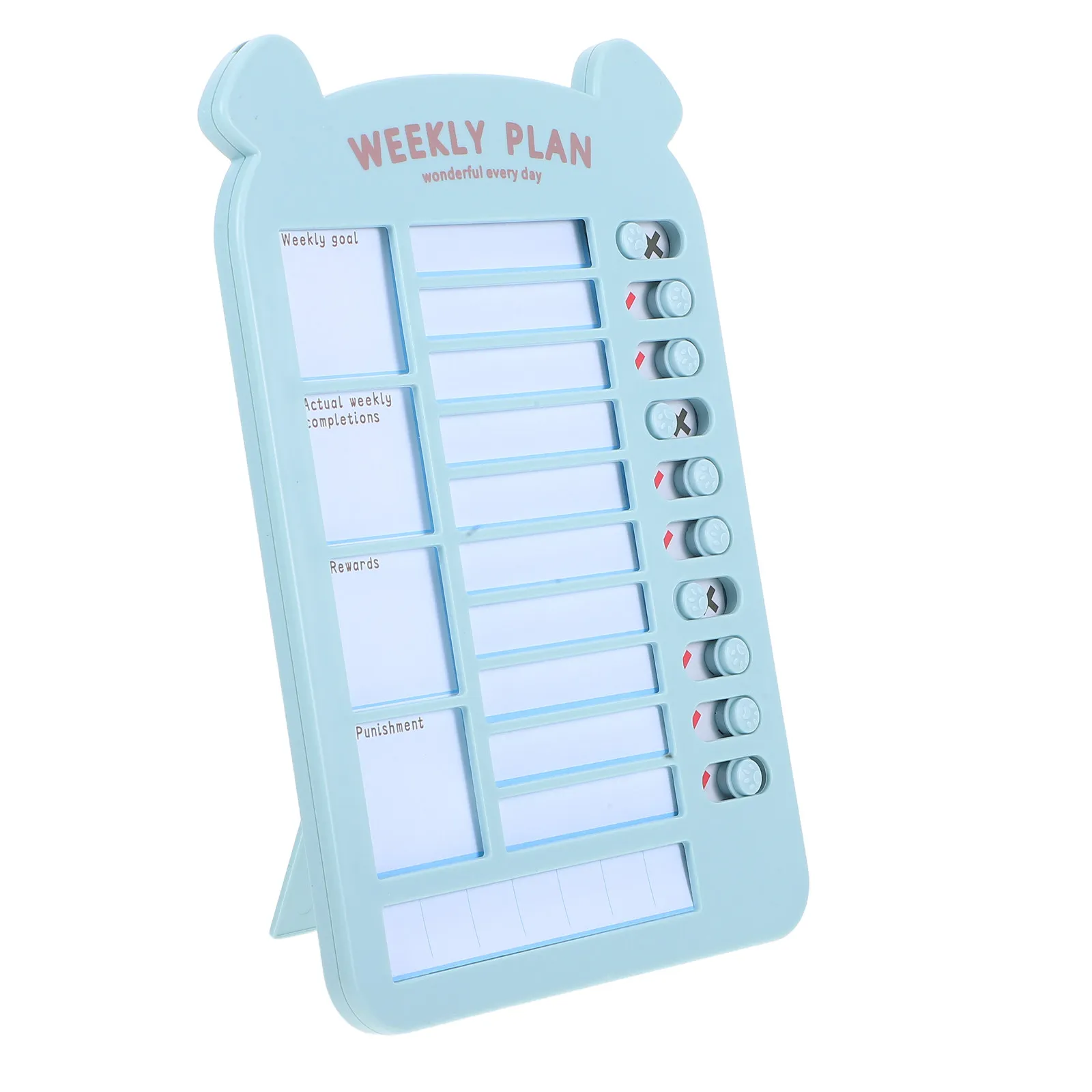 

Доска для отслеживания привычек детей, ежедневный планировщик на английском языке, контрольный список для управления задачами, доска-планировщик для детей, самодисциплина