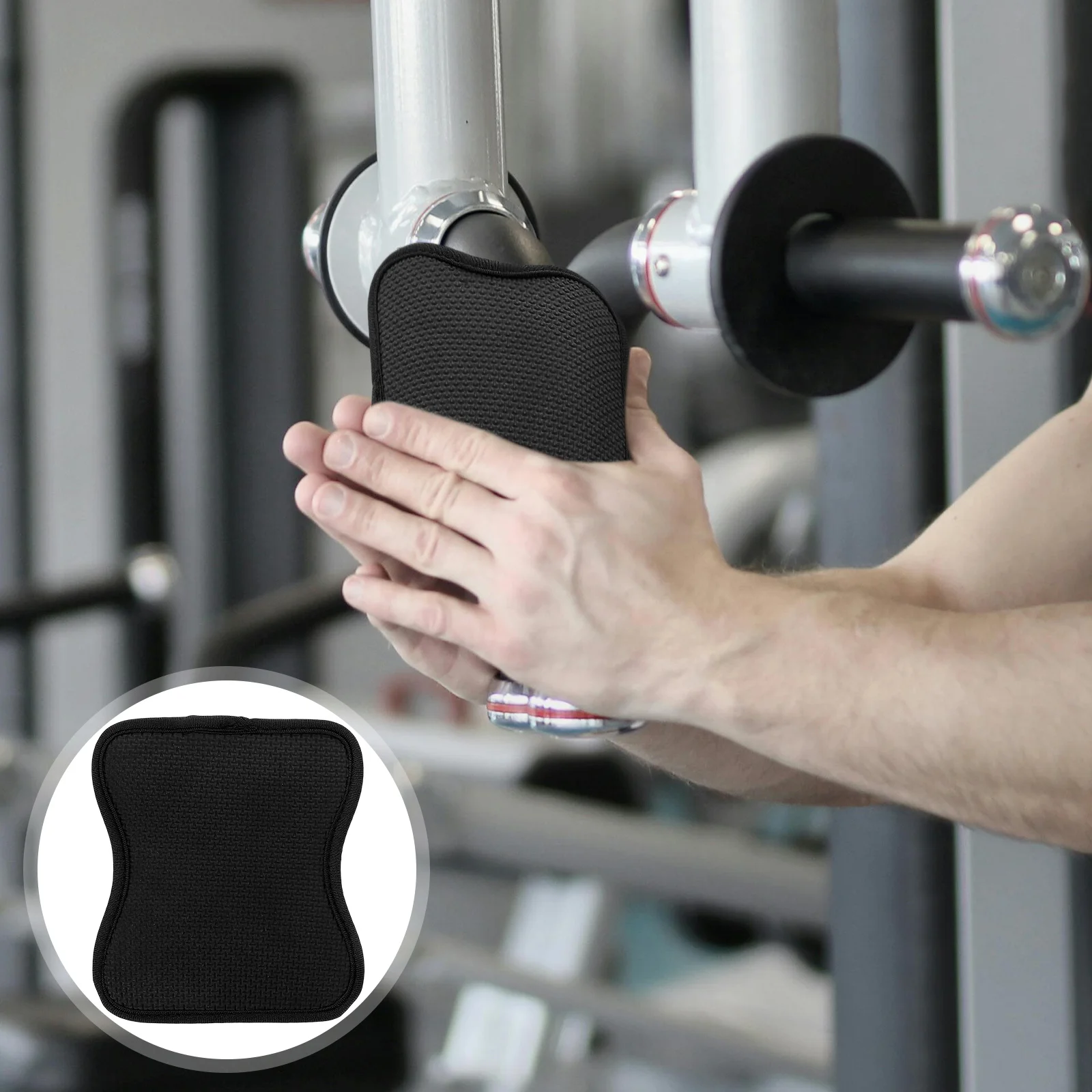 

2pcs Anti-Slip Barbell Sleeve Detachable Handle Covers For Gym Equipment Dumbbell Pull-Up Bar Cushion Pad Fitness Accessories