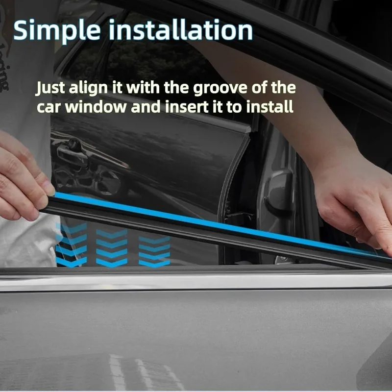 Car Side Window Glass Wiper Auto House Window Cleaning Tool Water Mist Removal Wipers Blade  Accessories