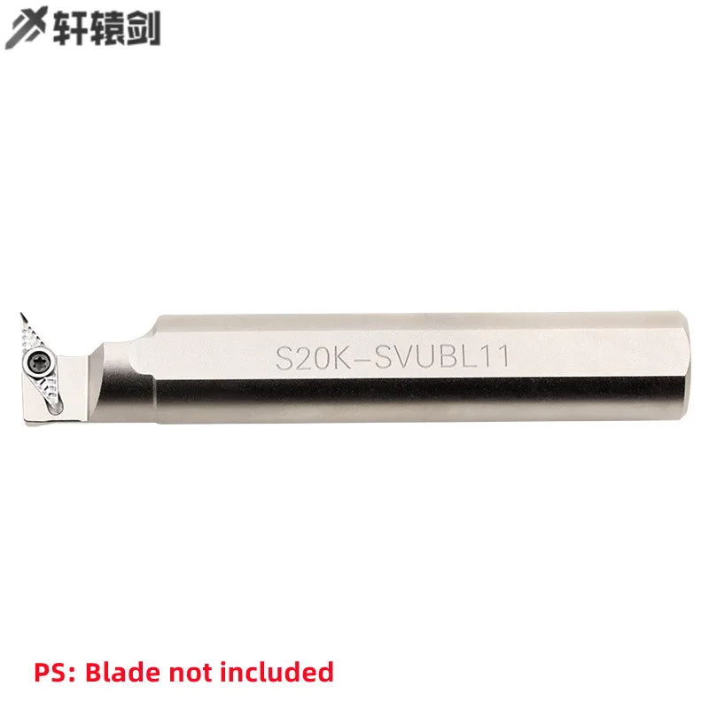 Herramientas de torno de torneado CNC, portaherramientas de torneado externo, S19.05K S20K S22K S25.4K S25K SVUBL11, 1 unidad