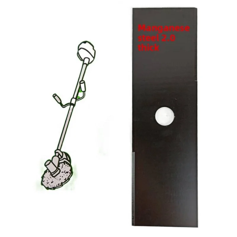 잔디 깎는 기계 및 브러시 커터용 새로운 유형의 엉킴 방지 보조 블레이드 직선 블레이드 액세서리