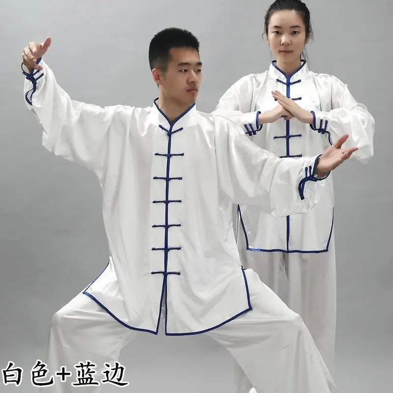 

Hongji South Korean Silk Children's Tai Chi Suit Men And Women Tai Chi Suit Performance Suit Competition Costume Martial Arts