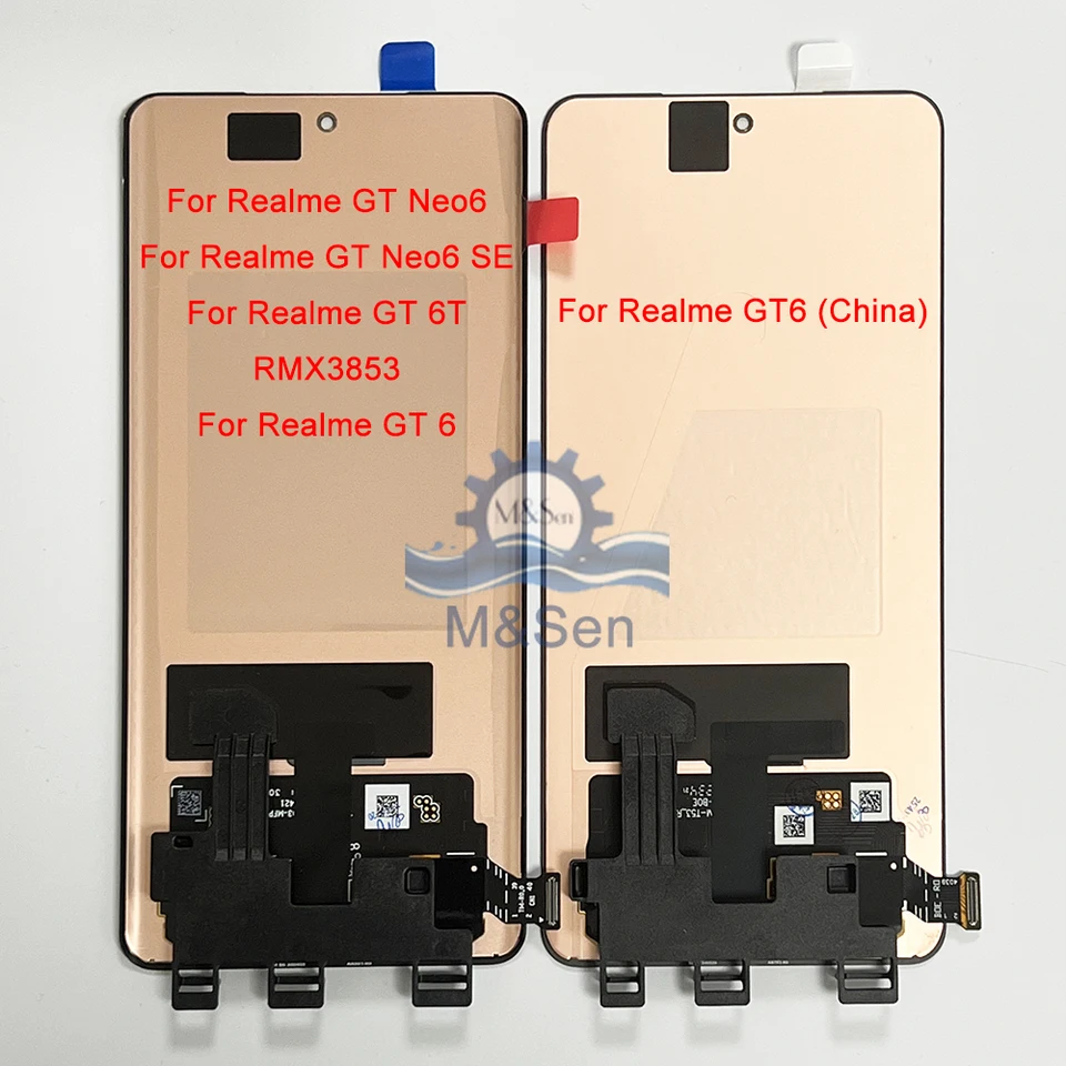 オリジナル6.78インチAMOLED Oppo Realme GT6、GT NEO 6、6 SE、6SE用