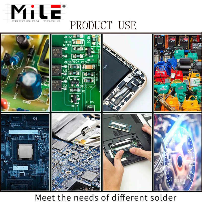 MILE Professional 183/158 Degree Lead Free/Solder Paste Medium Temperature low Temperature iphone X Middle Layer Welding Flux