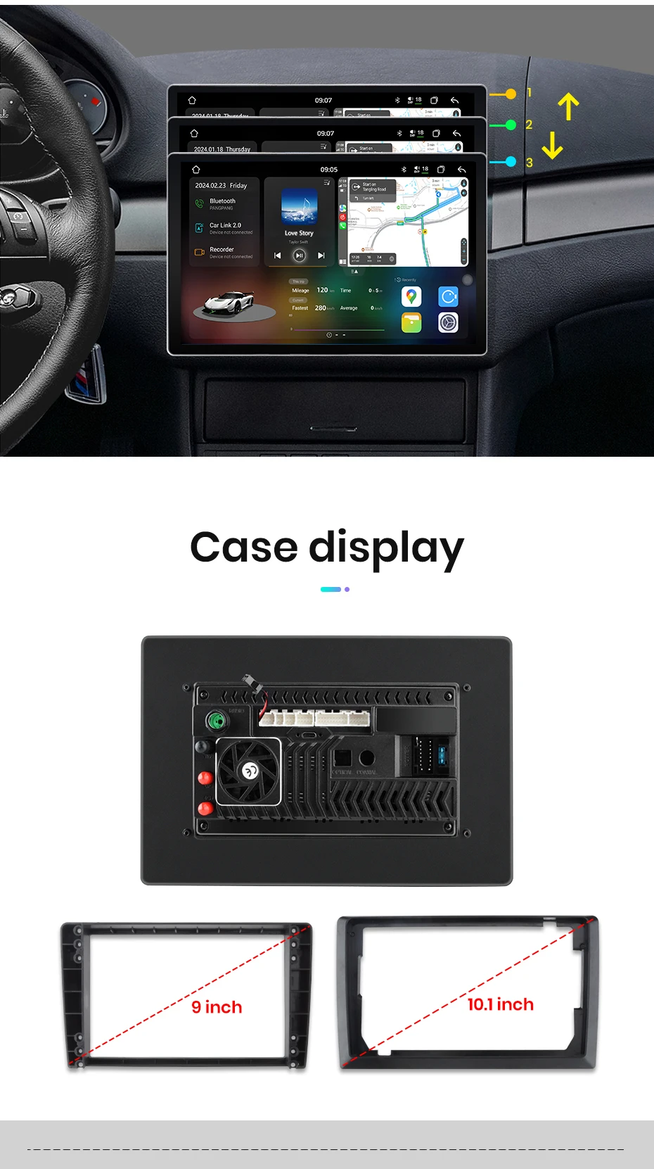 Junsun 7870 2K Wireless CarPlay Android Auto Radio für VW Volkswagen Golf 7 2013 2014 2015 2016 2017 GPS 4G Navigationsgerät DSP DTS 360 – Detail 23
