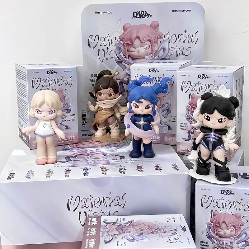 

Dora Material Vistas Series Box Blind Box 9pcs Mini Set Kawaii Doll Anime Action Figure Character Toys With Hidden Rare Gift