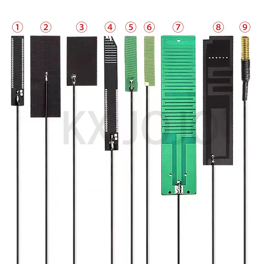 Internal Antenna 433M/470MHZ Dual-frequency Built-in PCB Omni Directional High-gain Card Router Connector IPEX 1pc