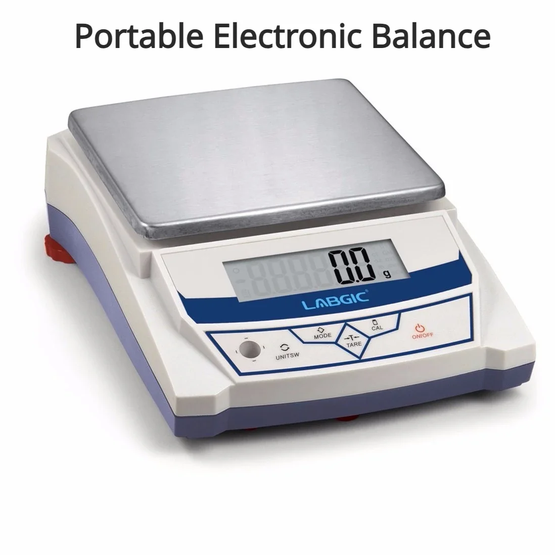 

LABGIC LAB-P6001 Precision Portable Electronic Balance Range 6kg / 0.1g (without Weight) One Set