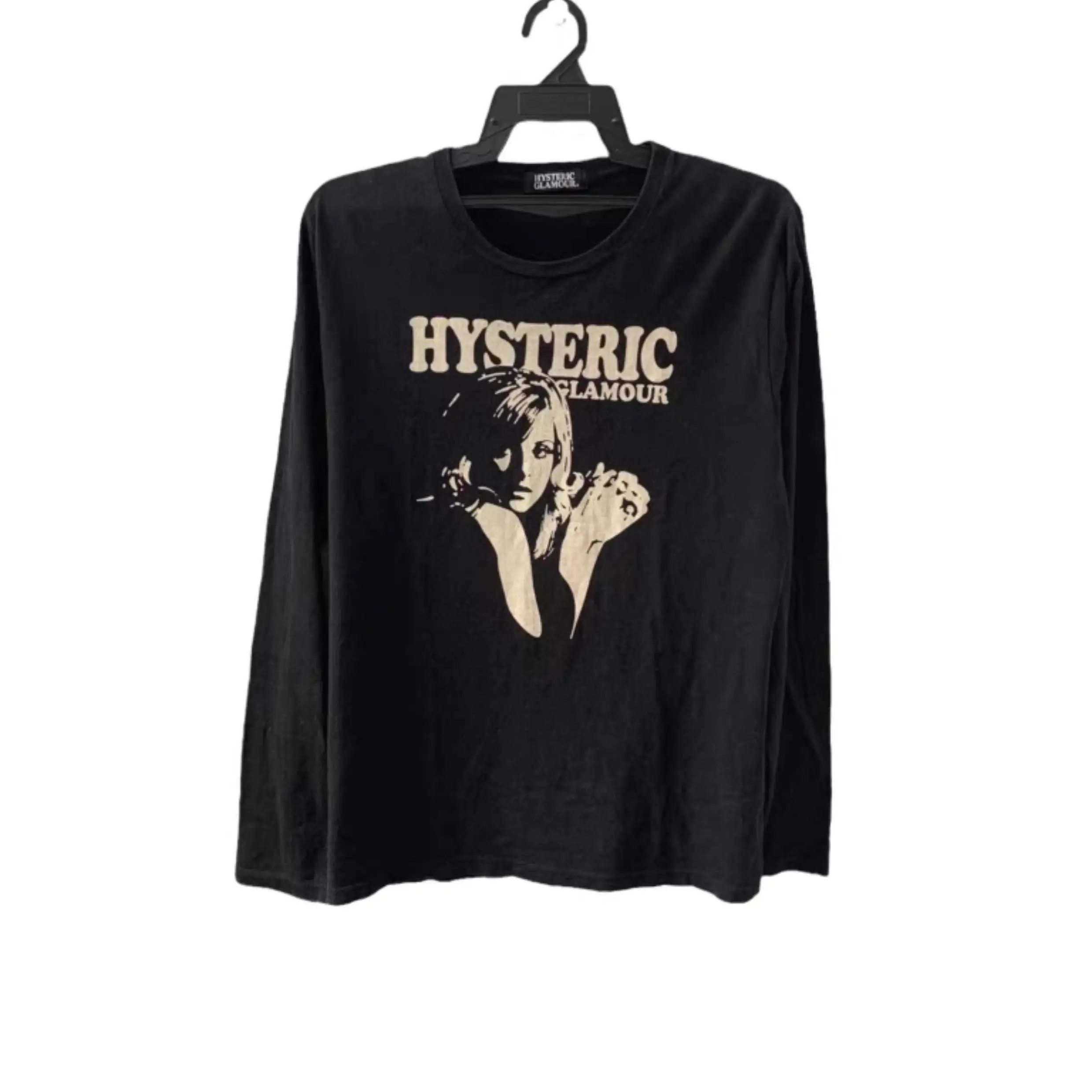 

Hysteric_Glamour Portrait Visual Archive Retro Loose Casual Long Sleeves T-Shirts