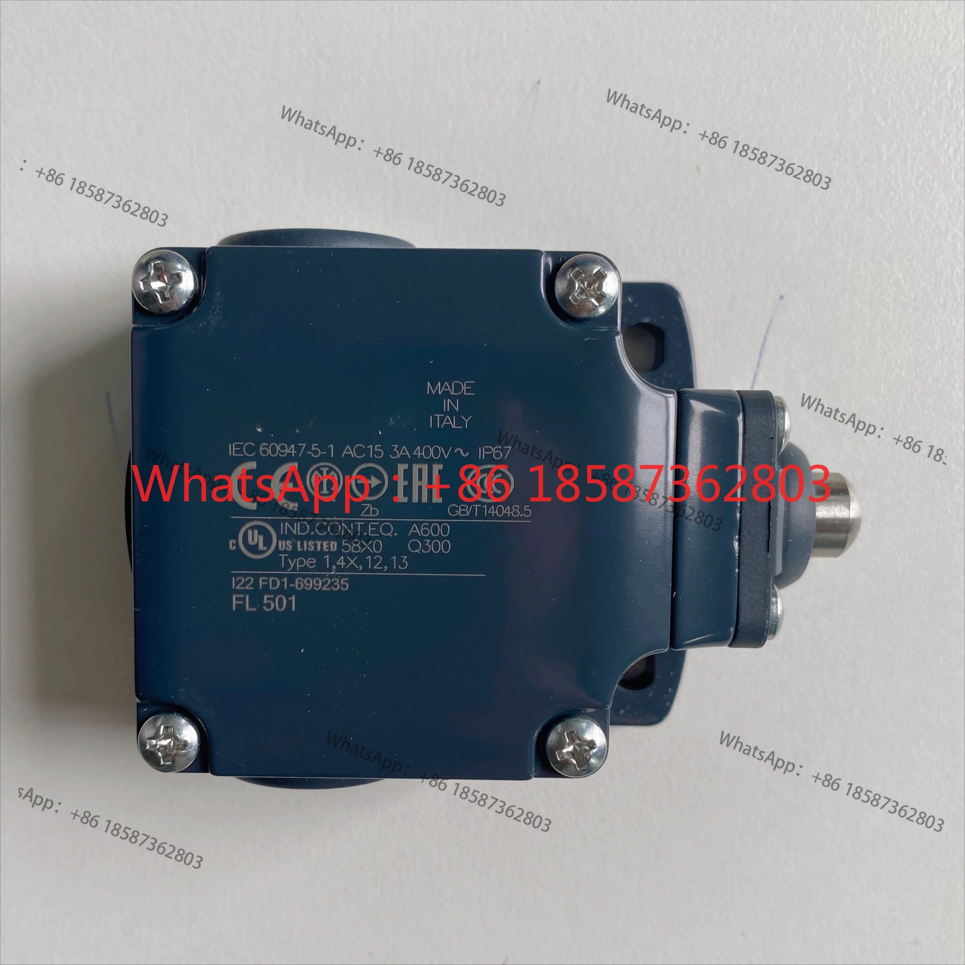 

Limit switch FL501 is normally open and normally closed, quality assurance