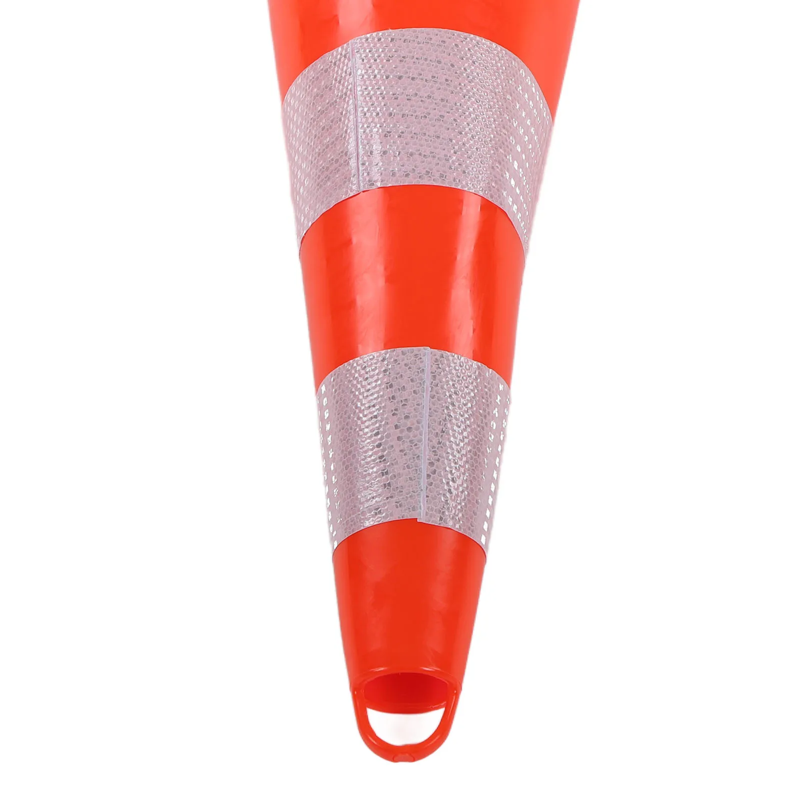 6Pcs Traffic Cones Weather Resistant Reflective Square Base Road Cones for Parking Lot Camping
