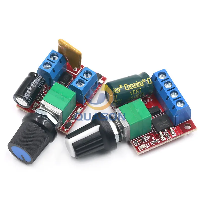 Mini DC-DC 4.5V-35V 5A 90W PWM DC Motor Speed Controller Module Speed Regulator Control Adjust Board Switch 12V 24V PN35