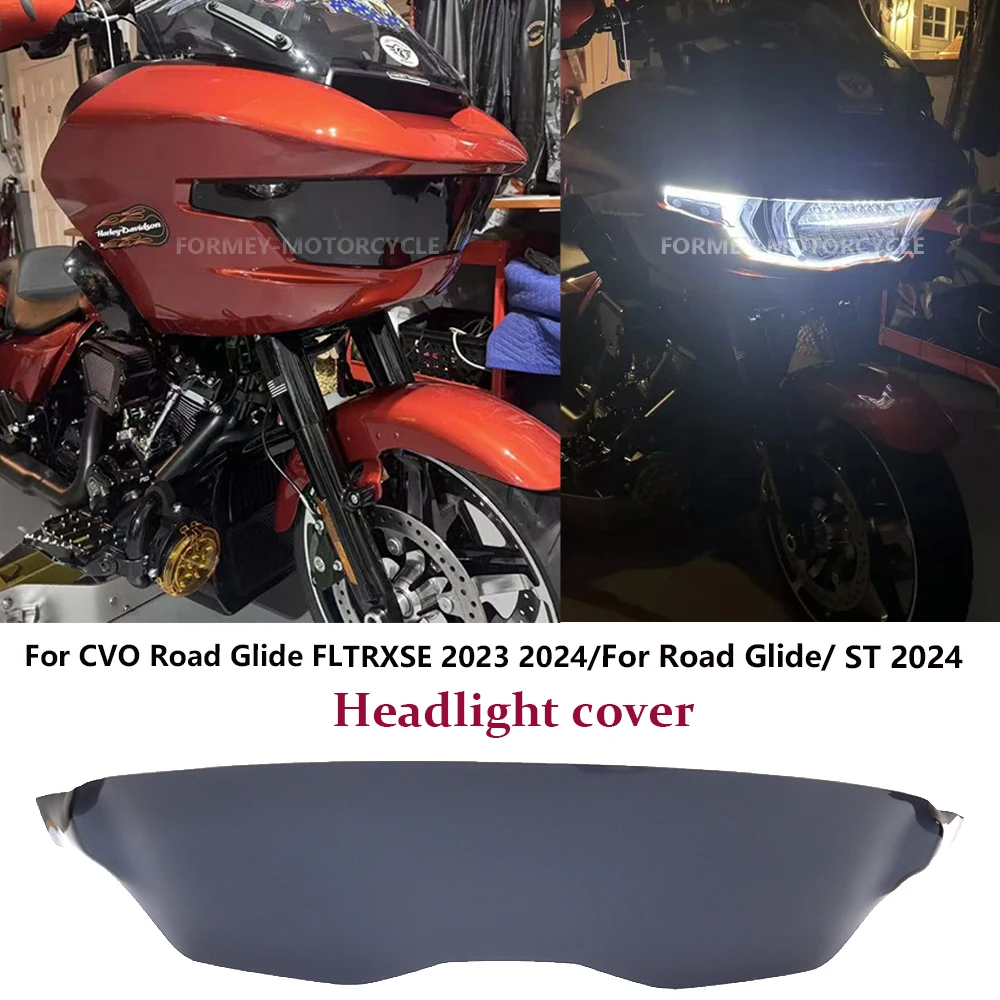 

Motorcycle Accessories Headlight Guard Front Headlamp Protection Cover For Harley CVO Road Glide FLTRXSE 2023 Road Glide ST 2024