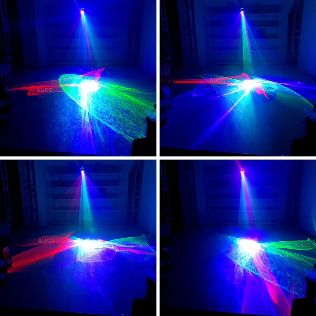 3W RGB Laser Moving Aurora Sky Galaxy Projector Lights IP65 Waterproof PAR Lamp for Disco Club DJ Party Show Stage Lighting