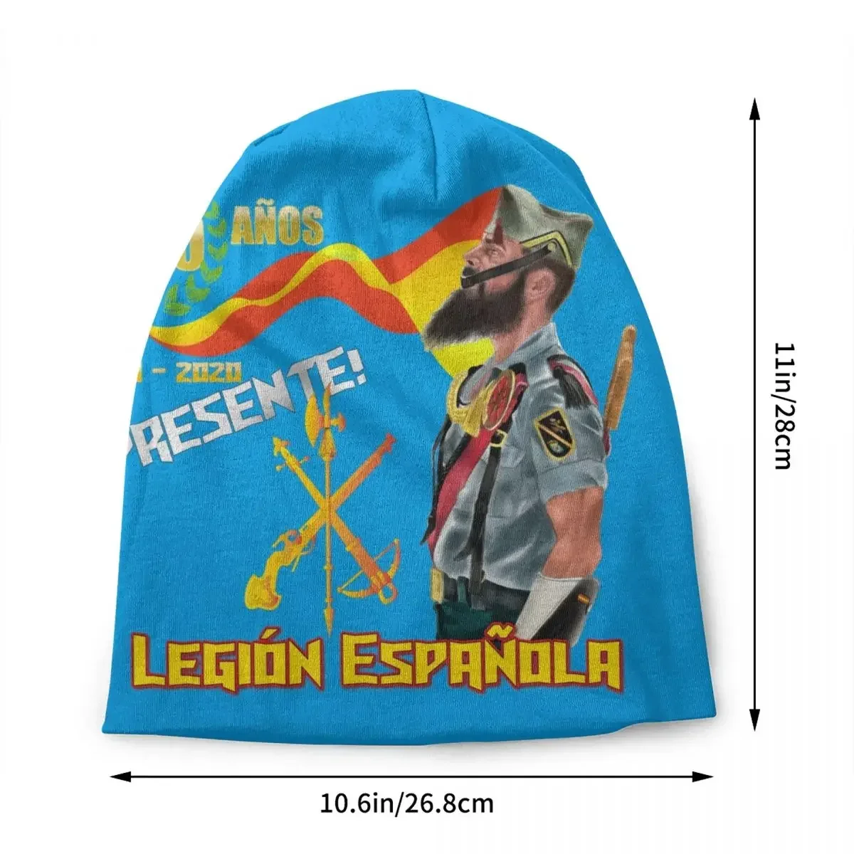 Spanish Legion Legi N Espa Ola Beanies Caps For Women Unisex Hip Hop Winter Warm Knitted Hat Adult Centennial Army Bonnet Hats image 2