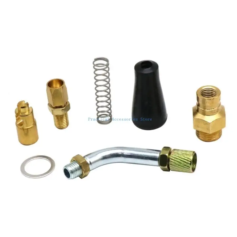 

U75E Flexible Carburetor Choke Plunger Starter Valves Starter Set Compatible for MK412 TM34 VM32 Motorcycle Accessories