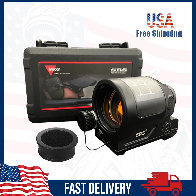 

SRS 1x38mm Red Dot Sight 1.75MOA Reflex Optic w/ QD Mount Fits 20mm Picatinny