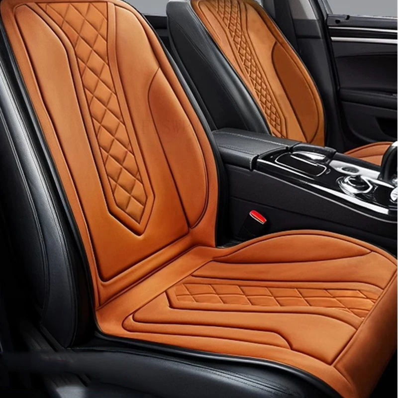 Graphene Car Heating Seat Cushion Winter Car Universal Warm Plush Car Intelligent Heating Seat Cushion