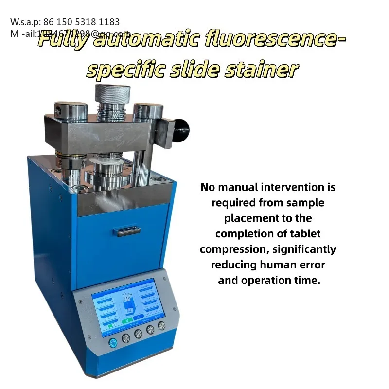 Laboratory Desktop Warm Isostatic Press Machine  Compact Benchtop Isostatic Pressing Equipment  1-year Warranty