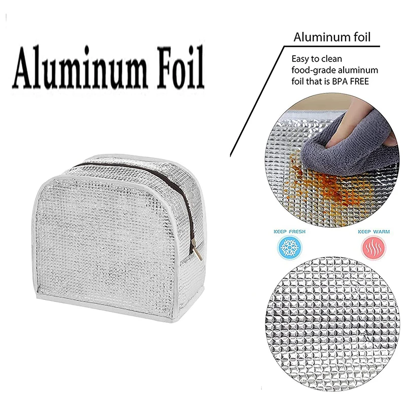 

Colorful Insulated Large Capacity Lunch Bag with Aluminum Foil Thickened Bento Bag, Insulated Lunch and Storage Bag