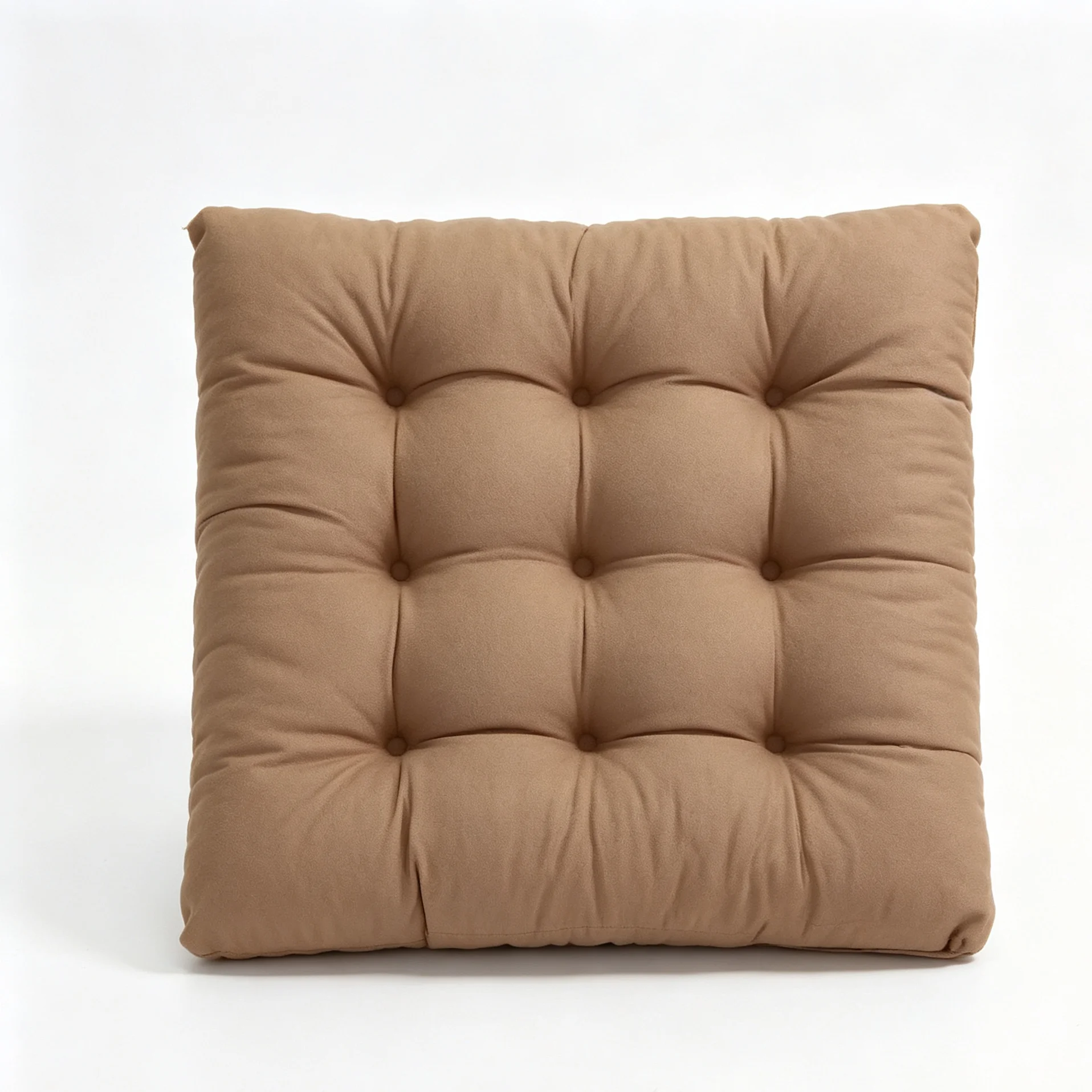 Square Polyester PP Cotton Seat Cushion Butt Support Pad Home Office Desk Stool Breathable Chair Protective Mat Indoor Daily Use