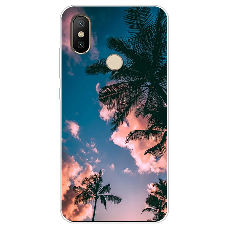 Case For Xiaomi Mi A2 Case Xiaomi Mi 6X TPU Phone Case For Xiaomi Mi A2 Silicone Back Cover For Xiaomi Mi 6X Soft Case on A2 6X