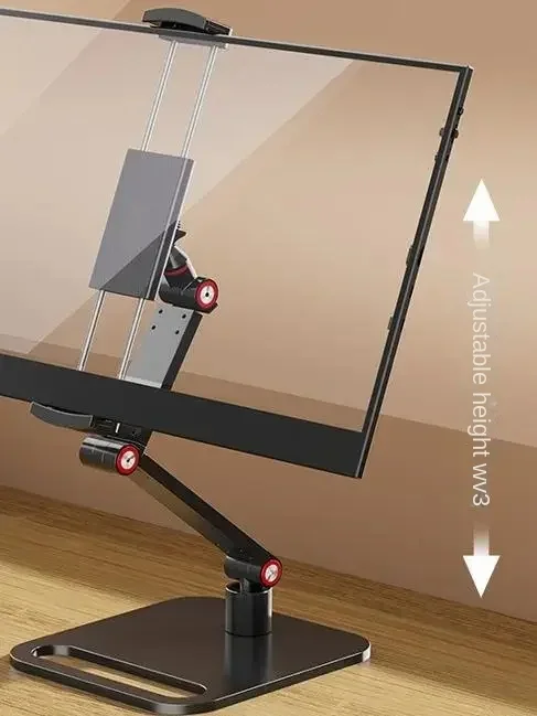 Suporte de tela portátil, estendido Sub-Screen, ajustável Tablet Prateleira