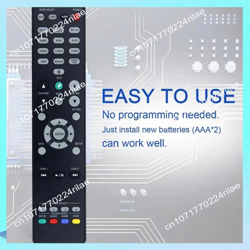 A17Z Replace RC-1244 Remote Control For DENON AV Surroud Receiver RC-1244 Remote Control