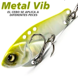 Metal VIB 5/8/12/17/23g Fishing Lures Vibration Spoon Crankbaits Sinking Wobbler Swimbait Ice Jigs Artificial Bait Tackle