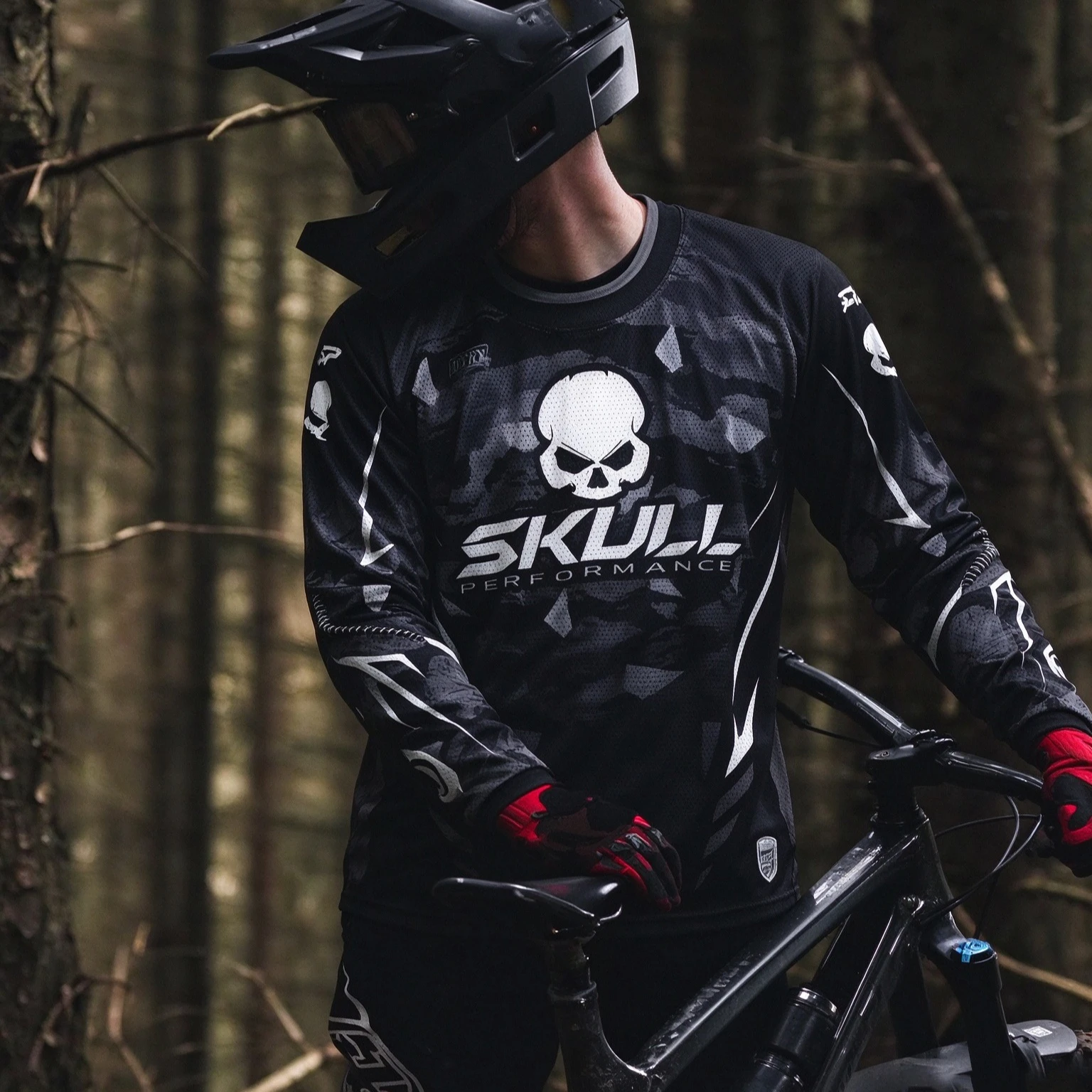 26 Skp X Anthrax - Messiah Men's Motocross Jersey, Cycling Jersey, MTB Clothing, Downhill Paintball Jerseys for Motorcycle MX